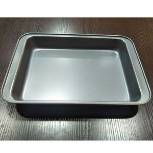 Ensemble de moules à gâteau carrés, 3 pièces, en acier au carbone antiadhésif, pour produits de boulangerie, lavable au lave-vaisselle - Product Image 3