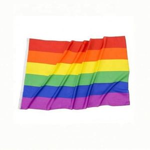 Bandera del Orgullo Gay y Lésbico de 3x5 pies, de Poliéster Ecológico, con Ojales y Doble Costura, para Eventos y Fiestas, Precio Mayorista Económico - Product Image 5