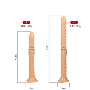 Plug anal extra long en spirale de 44 cm, sensation réaliste, grand <span class=keywords><strong>gode</strong></span>, <span class=keywords><strong>ventouse</strong></span> puissante, jouets sexuels artificiels pour adultes, jeux, <span class=keywords><strong>gode</strong></span> <span class=keywords><strong>gay</strong></span> - Product Image 6