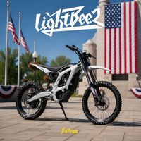 En stock, Surron Light Bee 2.0 2026, dernier modèle de vélo électrique Lb2, 24 kW de puissance maximale, batterie haute capacité 78,5 V 45 Ah, couple hors route de 410 Nm, moto tout-terrain électrique