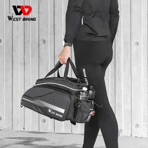 WEST BIKING 35L <span class=keywords><strong>Grande</strong></span> Capacité Multifonctionnelle Sac de Selle de Vélo de Cyclisme de Moto Sac de Vélo Imperméable - Product Image 6