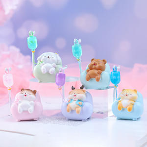 Adornos creativos para estaciones de suplementos energéticos, decoraciones de escritorio para el hogar de <span class=keywords><strong>chicas</strong></span>, juguetes de descompresión de dibujos animados, regalo de cumpleaños. - Product Image 1