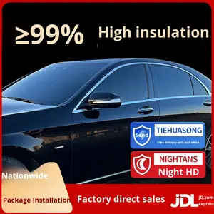 Film pare-soleil pour vitres de <span class=keywords><strong>voiture</strong></span>, pare-brise, protection contre les explosions, film d'isolation thermique, protection UV, PET, couverture complète de la <span class=keywords><strong>voiture</strong></span> - Product Image 3