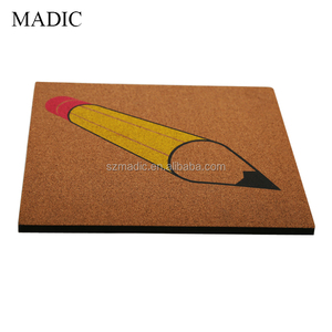 <strong>Cork</strong> Board <strong>Tiles</strong> 12"x12" - 1/2" Thick - 6 Pack <strong>Cork</strong> <strong>Tiles</strong> - Mini <strong>Wall</strong> Bulletin Boards <strong>Cork</strong> With Foam Tapes for Mounting - Product Image 3