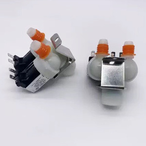 โซลินอยด์วาล์วแบบสองหัวเข้า 220V AC สำหรับเครื่องซักผ้า อุปกรณ์เสริมสำหรับการเติมน้ำ FPS90 270G13 - Product Image 3