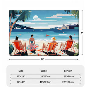 Alfombra Antideslizante de Franela con Imagen Personalizada (Varios Tamaños) - Product Image 5