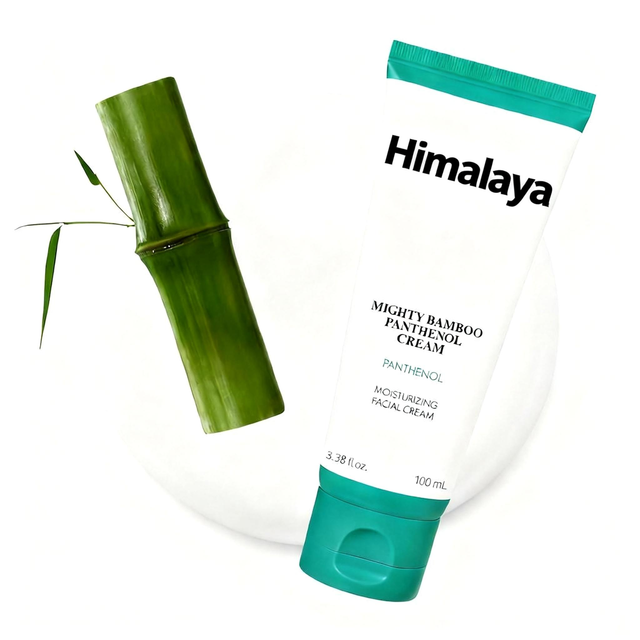 Private Label Korean Bamboo Squalane Panthenol Cream 10% Vitamin B5 Deep Hydrating Repair Skin Barrier Organic Cruelty-Free Day