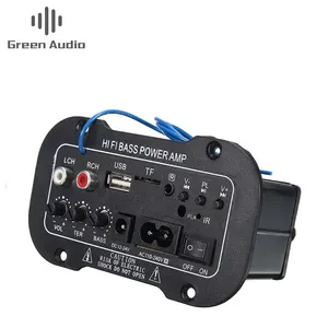 GAP-3028BT Penguat Audio Bluetooth, Pengeras Papan 30W USB Dac Radio FM Pemutar TF Subwoofer DIY