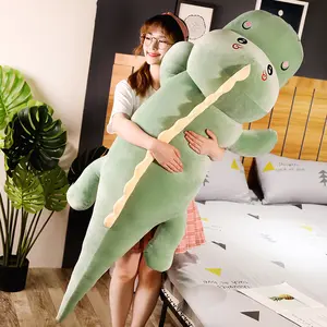 Almohada en forma de dinosaurio para niñas, regalos de cumpleaños