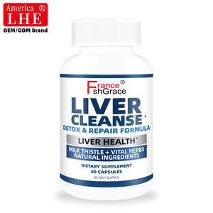 Nutraceutical <b>Liver</b> Cleanse Supplement Manufacturer with Milk Thistle Artichoke for <b>Liver</b> Health 60 <b>Liver</b> Cleanse <b>Capsules</b> - Product Image 1