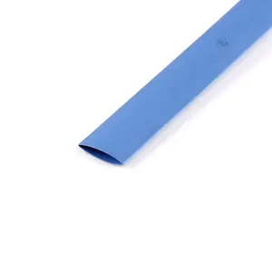 15mm màu xanh ống Nhiệt co lại HP-MWTA (PA) Trung Bình tường heat shrink tubing với Polyamide keo Thu Nhỏ sleeving