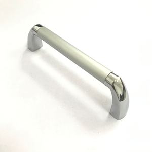 New Design Double Color Chrome + Silver Cabinet <strong>Handles</strong> Zinc alloy Zamak <strong>Metal</strong> Cupboard Pull <strong>Handles</strong> - Product Image 1