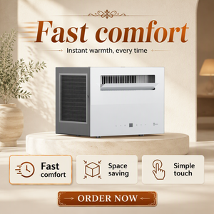 Sans unité extérieure, climatiseur spécial, refroidissement forcé, facile à installer, adapté à une utilisation sur table et murale. - Product Image 4