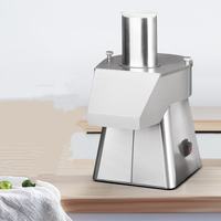 Trancheuse, hachoir et coupe-légumes professionnels en acier inoxydable, machine électrique pour faire des salades de fruits, pour les magasins et les restaurants