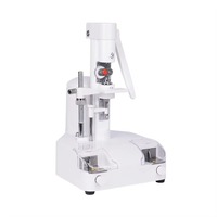 Machine de perçage de lentilles 988C de haute précision, perceuse de lentilles en verre sans monture, coupe-coutures, équipement de laboratoire optique