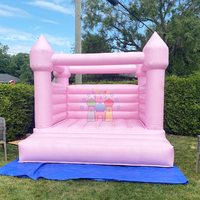 Funworld Party Kids Playground Equipment Outdoor Commercial Bouncy Castle Jump House Inflatable Bouncer Bouncing House 4x4