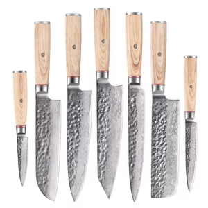 Set di coltelli da cucina professionale per Chef coltelli da cucina, coltelli <span class=keywords><strong>Royal</strong></span> <span class=keywords><strong>Vkb</strong></span>, 2-7 giorni in acciaio inossidabile, Logo personalizzato acciaio damasco