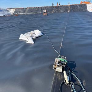 양식 연못 라이너 30 밀 45 밀 <span class=keywords><strong>60</strong></span> 밀 HDPE LDPE 플라스틱 지오멤브레인 UV 저항 <span class=keywords><strong>EPDM</strong></span> 야외 인공 호수 물고기 1mm - Product Image 3