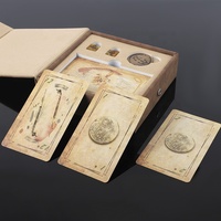 Jeux de cartes de tarot imprimés personnalisés jeu de cartes à jouer tarot impression oracle avec boîtes