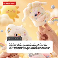 Emballage d'origine Authentique BABY THREE Weather Guide Series Jouet en peluche tendance Boîte mystère Figurine mignonne pour les plus de 14 ans