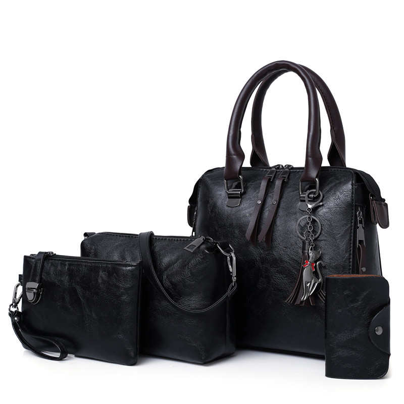 Conjunto de bolsas femininas com design de luxo, bolsas fashion para mulheres, transversal e mão, 2021