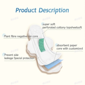 Toallas Sanitarias Desechables de Algodón Orgánico para Mujer, Higiene Femenina, Venta al por Mayor, Toallas Sanitarias Aniónicas Súper Absorbentes - Product Image 4
