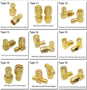 ขั้วต่อ RF SMA-J6.0 แบบเชื่อมต่อแบบย้อนกลับ <span class=keywords><strong>หัว</strong></span>ต่อ SMA แบบตรงพร้อมเกลียวใน รูใน และฐานเสาอากาศแบบมีขาใน - Product Image 4