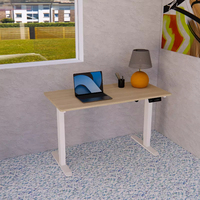Piètement de Bureau Réglable en Hauteur Yazhi, Électrique, Automatique, Double Moteur, Robuste, Meilleur Bureau Assis-Debout Électrique