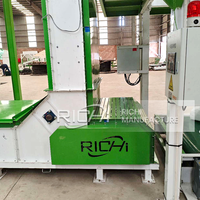 Ligne de production de granulés de biomasse RICHI, personnalisée, 8-10t/h, pour la production de granulés de bois, de paille, de coques de riz et d'herbe