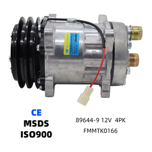 Compresor de Aire Acondicionado Automotriz 89644-9, Compresor de A/C para Auto, Bomba de Aire Acondicionado para Auto, Compresor de A/C de Repuesto para 7h15 2A 709 - Product Image 1