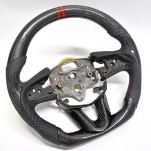 Volant en fibre de carbone modifié pour <span class=keywords><strong>Cadillac</strong></span> CT5 CT4 CT6 XT4 Volant Personnaliser les accessoires de voiture - Product Image 2