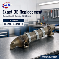 Kit de refroidisseur de recirculation des gaz d'échappement (EGR) Xtreme Duty, qualité OEM, remplacement pour Cummins ISX CM870 2881783NX