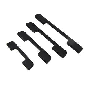 Factory Price Modern <b>Black</b> Zinc Alloy Outdoor Kitchen Cabinets Furniture Wardrobe Handle - Product Image 2