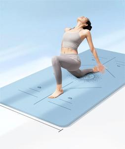 TPE Thickened Enlarged Yoga <strong>Mat</strong> Anti-slip Soundproof <strong>Skipping</strong> Rope <strong>Mat</strong> Gymnastic Fitness <strong>Mat</strong> for Women Men - Product Image 4