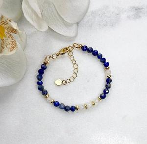 <span class=keywords><strong>Bracciale</strong></span> di perline di pietra naturale di <span class=keywords><strong>perle</strong></span> d'acqua dolce di cristallo di vera pietra naturale braccialetto di perline per le donne - Product Image 1