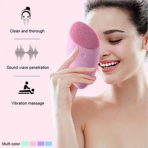Cepillo <span class=keywords><strong>de</strong></span> Limpieza Facial Eléctrico Impermeable <span class=keywords><strong>de</strong></span> Limpieza Profunda, <span class=keywords><strong>Limpiador</strong></span> <span class=keywords><strong>de</strong></span> <span class=keywords><strong>Poros</strong></span> Sónico <span class=keywords><strong>de</strong></span> Silicona, Elimina Eficazmente los Puntos Negros y Exfolia - Product Image 6
