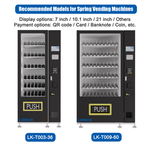 Máquina Expendedora <span class=keywords><strong>de</strong></span> Bebidas Frías Automática LERKE, Nueva Tendencia, Tipo Cinturón, 36 Compartimentos, Exportación a Europa - Product Image 5