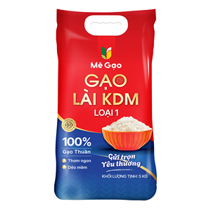 Arroz Jazmín KDM Aromático de Grano Largo Seco, 5% de Grano Partido, 5kg, BOPP de 2 Caras con Asa Interior de PE - Product Image 3