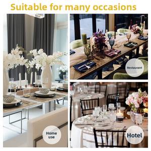 Hotel y uso doméstico desechable barato restaurante Mesa servilleta <span class=keywords><strong>cena</strong></span> Mesa ropa boda poliéster servilleta - Product Image 3