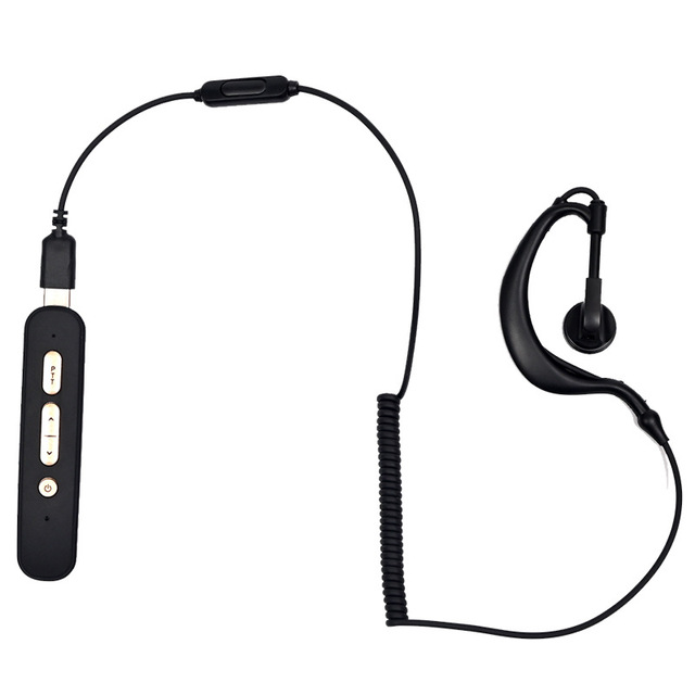 New Type-C USB Earpiece Microphone Speaker Headset for Universal Intercom Interphone
