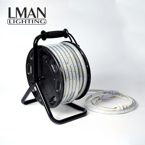 Đèn LED dải AC220V AC230 2835-360LEDs 15W/m IP65 chống nước chiếu sáng ngoài trời công trường xây dựng hầm mỏ-12mm PCB - Product Image 1