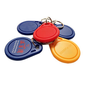 ABS NFC 키 태그 쓰기 가능 125khz RFID 키링 13.56MHz F08 RFID 결제용 호텔 키 - Product Image 3