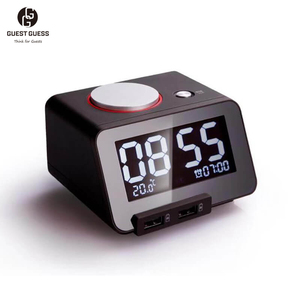 Mini kép USB sạc đài phát thanh loa đồng hồ báo thức - Product Image 3