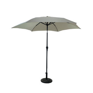 <span class=keywords><strong>Parasol</strong></span> de patio moderne en aluminium léger et imperméable avec mât à 8 baleines, <span class=keywords><strong>protection</strong></span> anti-UV pour usage extérieur - Product Image 3