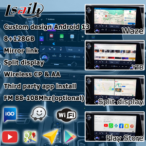 8 + 128GB Android 13 Carplay Android giao diện tự động hộp cho Lexus <span class=keywords><strong>TX</strong></span> tx350 tx550h tx550h + 2022- <span class=keywords><strong>Video</strong></span> giao diện lsailt - Product Image 3