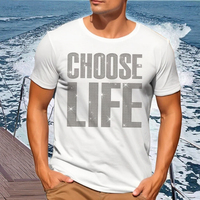 T-shirt Homme RUSHX ACTIVEWEAR 100% Coton Topaz, Fabrication Personnalisée en Usine, Style Formel Lettres Grandes 3D 200 Grammes, Design Personnalisé, Vente en Gros