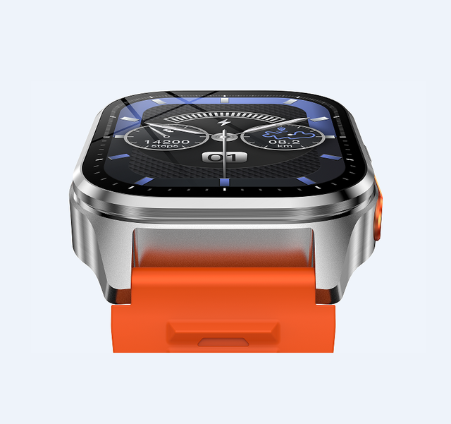 Colorful Design Adult GPS BT Smart Watch 2.01 Inch TFT Display Compass IP68 Waterproof Fitness Sports H Band App
