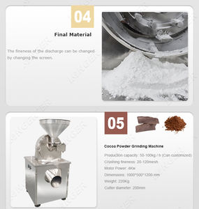 工厂销售可可豆蛋糕预磨机磨粉机 - Product Image 3