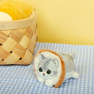 HY Genuino 10CM Mofusand <span class=keywords><strong>Lucky</strong></span> Sandy Shark Cat Doll Serie Cross-Dressing Muñeco de Gato Adorable Regalo para Niñas Llavero de Peluche - Product Image 6
