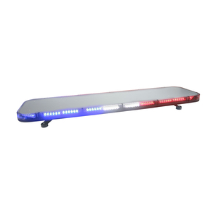 Barra de luz de emergencia para techo de vehículo de alta calidad con carcasa de aluminio DC12V 24V TBD9966A rojo Ion blanco ámbar azul verde - Product Image 1